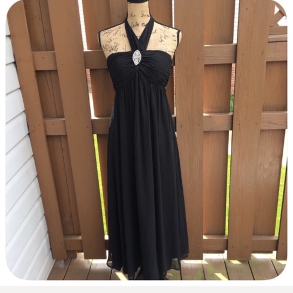 NWT WHBM formal maxi gown jewel halter neck dress - Picture 2 of 8